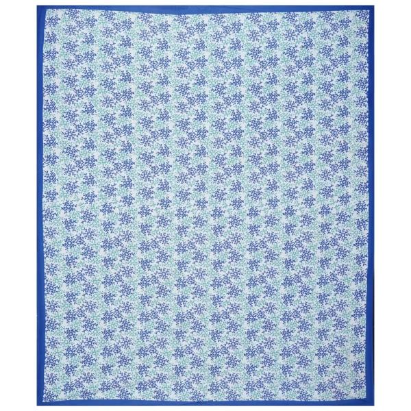 Modern Sanctuary Ashley Printed 200TC 100% Cotton Blue Bed Sheet - Image 2