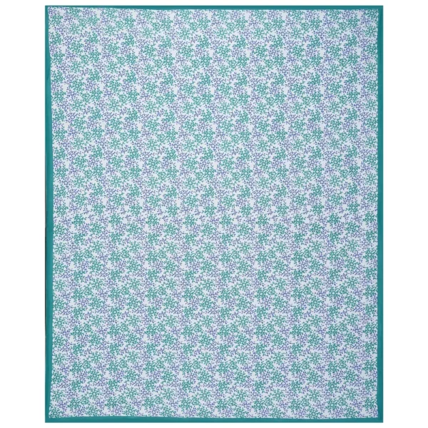 Modern Sanctuary Ashley Printed 200TC 100% Cotton Blue Bed Sheet - Image 3